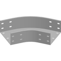 Kolanko 45st. KKZMC300H100, gr.blachy 2,0mm (STD) | 310930 Baks