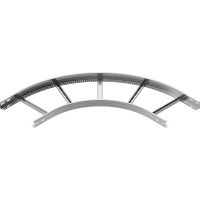 Łuk drabinki 90st. LDC300H50N, gr.blachy 2,0 mm | 456930 Baks