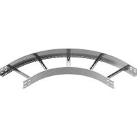 Łuk drabinki 90st. LDC200H80N, gr.blachy 2,0mm | 496320 Baks