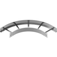 Łuk drabinki 90st. LDC200H100N, gr.blachy 2,0mm | 499620 Baks