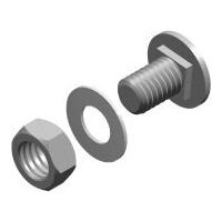 Śruba z łbem grzybkowym SGNM8x20 (opak 100szt) | 650342 Baks