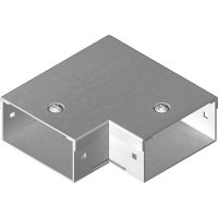 Kolanko 90st. KKMC300H50, gr.blachy 2,0mm | 810730 Baks