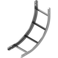 Łuk pionowy wewnętrzny drabiny LPDWC200 H50 N, gr.blachy 1,5mm | 459320 Baks