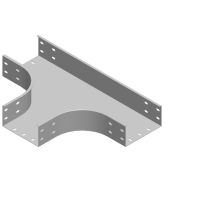 Trójnik korytka TKZC400H100, gr.blachy 2,0mm | 311140 Baks