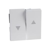 Klawisz łącznika żaluzjowego biały active, Merten | MTN432425 Schneider Electric