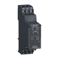 Przekaźnik czasowy gwiazda-trójkąt 24-240V AC/ DC, 1s...300h, styk 2 C/O 8A Zelio Time | RE22R2QGMR Schneider Electric