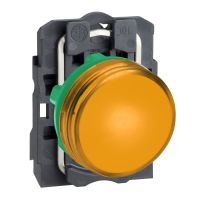 Lampka sygnalizacyjna pomarańczowa LED 110-120V Harmony XB5 | XB5AVG5 Schneider Electric