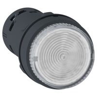 Przycisk bezbarwny z samoczynnym powrotem bez oznaczenia LED 24V Harmony XB7 | XB7NW37B1 Schneider Electric