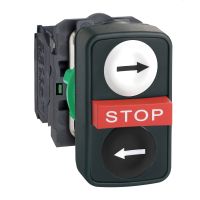 Przycisk potrójny - 2 STRZALKI + STOP | XB5AA711237 Schneider Electric