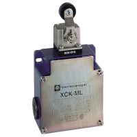 Wyłącznik krańcowy XCKML dźwignia z rolką termoplastyczna 2x 1NC+1NO migowe M20 | XCKML115H29 Telemecanique Sensors
