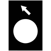 Tabliczka opisowa czarna prostokątna 30x40mm do tyłu wolno | ZB2BY2916 Schneider Electric