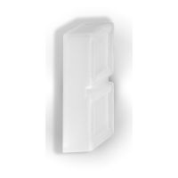 Osłona przezroczysta do przycisku prostokątnego dwuklawiszowego Fi 22 mm Harmony XB4 | ZBW008A Schneider Electric
