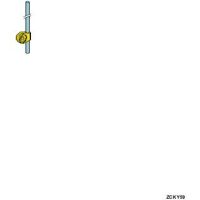 Ramię łącznika krańcowego ZCKY dźwignia z prętem termoplastycznym 6mm dł=200mm -40-70 st.C | ZCKY59 Telemecanique Sensors