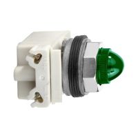 Dioda sygnalizacyjna LED zielona, 24-48V AC/DC, BA9s, Fi-30mm, Harmony 9001K | 9001KP35G9 Schneider Electric