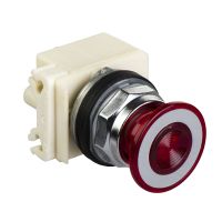 Przycisk grzybkowy podświetlany LED 120V o41 CZERWON | 9001KR9P38LRR Schneider Electric