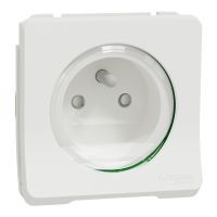 Mechanizm gniazda 2P+PE zacisk bezgwintowy, biały Mureva | MUR39133 Schneider Electric