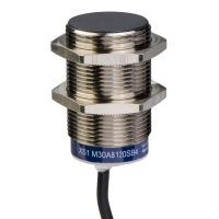 Czujnik indukcyjny OsiSense XS XS1 M30 L50mm mosiężny Sn10mm 12..24VDC kabel 5m | XS1M30AB120SB4 Telemecanique Sensors
