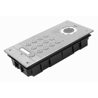 Stacja bramowa wtynkowa z szyfratorem jednoabontentowa KK-05 | KK-05 F&F