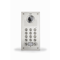 Stacja bramowa KK-08 wtynkowa z szyfratorem. | KK-08 F&F