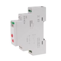 Przekaźnik czasowy rewersyjny PCR-513UNI styki 1NO/NC 12-264V na szynę DIN | PCR-513UNI F&F