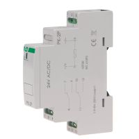 Przekaźnik elektromagnetyczny PK-2P 2 styki przełączne 2×8A 24V AC/DC | PK-2P-24V F&F