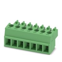 Łączniki wtykowe płytek drukowanych MC 1,5/ 7-ST-3,81, 7-biegunowy, 160V, zielony | 1803620 Phoenix Contact