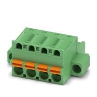 Łączniki wtykowe płytek drukowanych FKC 2,5/ 4-STF-5,08, 12A, 4-bieguny, 320V zielony | 1873223 Phoenix Contact
