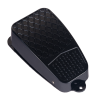 Wyłącznik nożny 140x66 aluminiowy czarny (1NO/1NC) 10A | FS\2 Spamel