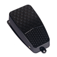 Wyłącznik nożny 175x82 aluminiowy czarny (1NO/1NC) 15A | FS\3S Spamel