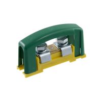 Zacisk ochronny 2x35, żółto-zielony z pokrywą | E.4121P Pawbol