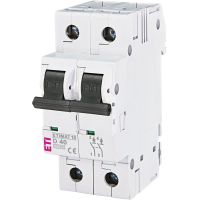 Wyłącznik nadprądowy ETIMAT, 10 2p D40 | 002153720 Eti