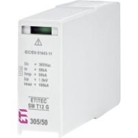 Moduł wymienny ogranicznika przepięć, (N-PE), MOD.ETITEC SM T12 305/50 G, typ T1+T2 (B+C) | 002440553 Eti