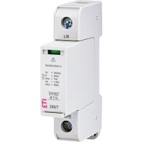 Ogranicznik przepięć, ETITEC M T12 300/7 1+0, typ T1+T2 (B+C) | 002440500 Eti