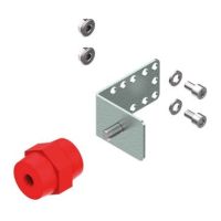 Wspornik z izolatorem INS do 1 szyny prądowej montowanej w poziomie na wspornikach WP-T LG-T-INH1-A | 001341851 Eti