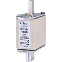 Wkładka bezpiecznikowa (topikowa) NH00/K 250A 250V DC / Z wybijakiem | 004110138 Eti