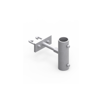 Uchwyt wysięgnika do dwuteownika - prosty Fi-48 | 45100202 Elko-Bis