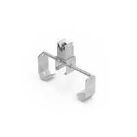 Uchwyt uniwersalny gąsiorowy sprężynowy niski | 25910105 Elko-Bis