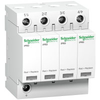 Ogranicznik przepięć iPRD40-T2-4 4-biegunowy Typ2 40 kA | A9L40400 Schneider Electric