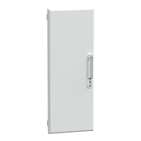 Drzwi przedziału bocznego obudowy naściennej 15 modułowej, Rozdzielnice PrismaSet | LVS08185 Schneider Electric