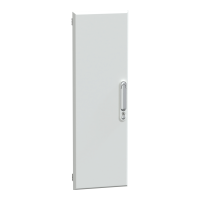 Drzwi przedziału bocznego obudowy naściennej 18 modułowej, rozdzielnice PrismaSet, | LVS08186 Schneider Electric
