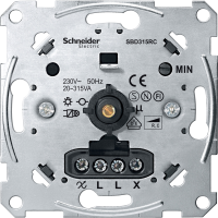Mechanizm ściemniacza obrotowy R,C 230VAC 20-315VA, Merten | MTN5136-0000 Schneider Electric