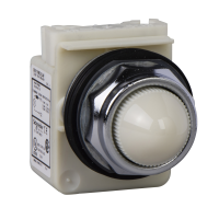 Lampka sygnalizacyjna Harmony 9001K T\K, LED\, biała, 120V, 30 mm | 9001KP38LWW9 Schneider Electric