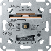 Mechanizm ściemniacza obrotowy obc.induk.1000W | MTN5135-0000 Schneider Electric