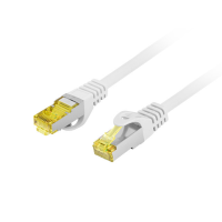Patchcord kat.6A S/FTP LSZH CU 10m szary FLUKE PASSED LANBERG | PCF6A-10CU-1000-S Lanberg