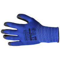 Rękawice poliestrowe powlekane czarnym nitrylem Modeco Expert MN-06-218/9 9" – 1 para | MN-06-218/9 Rawlplug