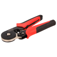 Szczypce do zaciskania końcówek tulejkowych 0.25-6 mm2 175 mm CRMO TPR - blister - 1 szt. MODECO EXP | MN-20-184 Rawlplug