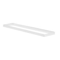 Ramka natynkowa do paneli ADTR 12030 W dł. 120cm szer. 30cm wys.4,5cm kolor biały złożona | 27611 Kanlux