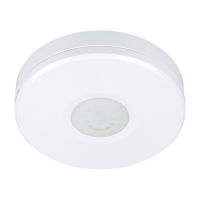 Czujnik ruchu PIR ZONA MINI WT-W IP65/20 kąt detekcji H360 zasięg max 8m natynkowy kolor biały | 37365 Kanlux