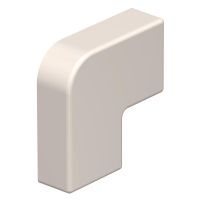 Kształtka naroża płaskiego 10x20mm, PVC, biały, 9001 WDK HF10020CW | 6152600 Obo Bettermann