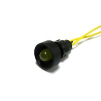 Lampka diodowa Klp 10Y/230V żółta, klosz fi 10mm | 84510004 Simet